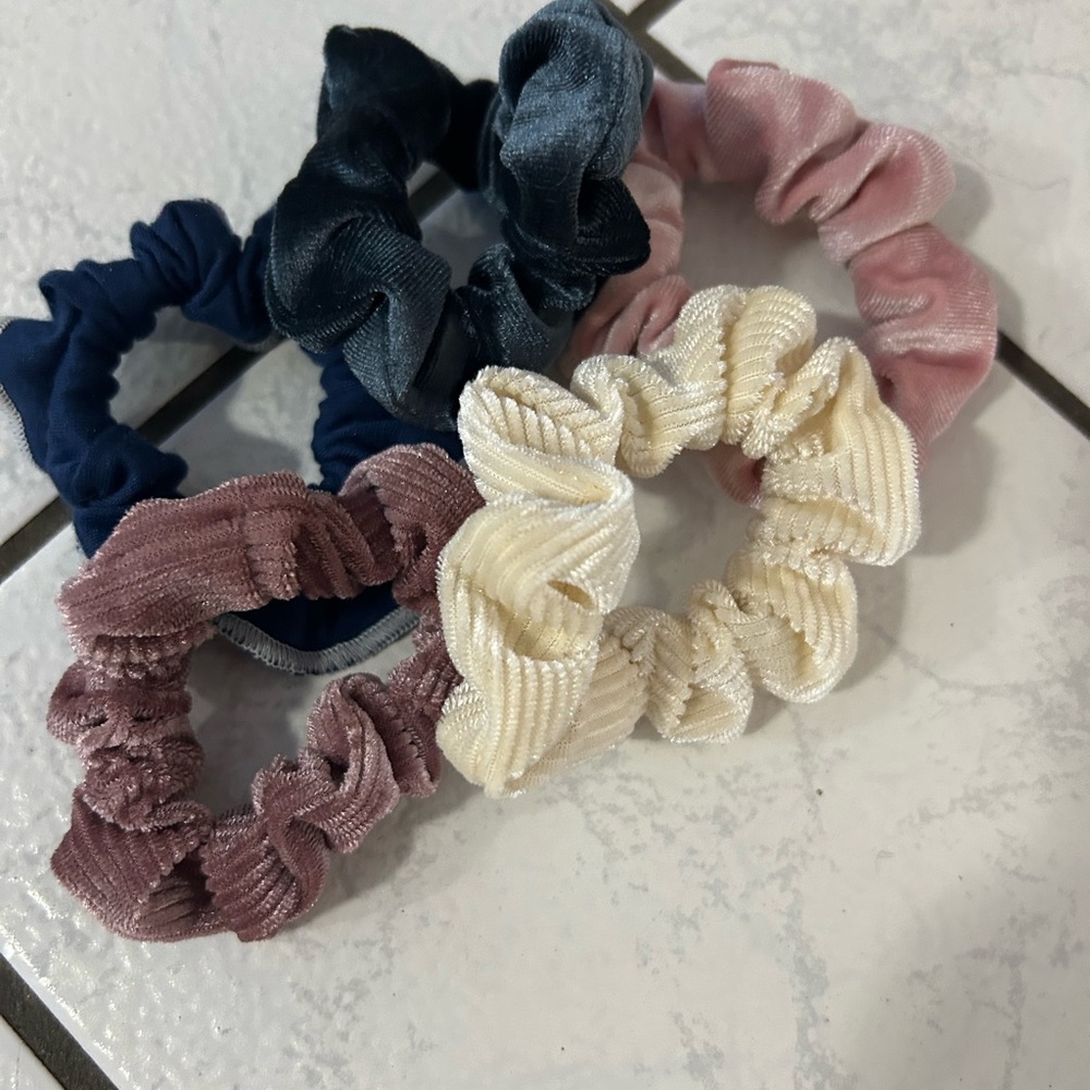 Chic Velvet Hair Scrunchies Set- all for $27 or one for $10